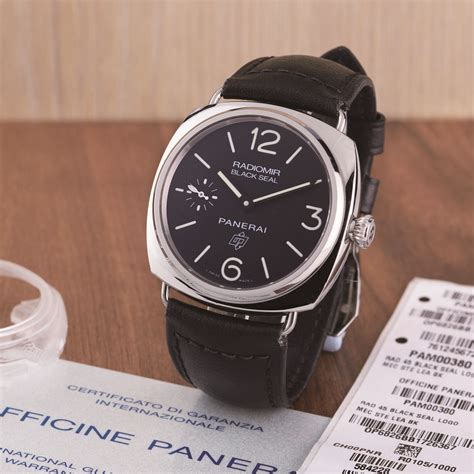 panerai op 6826|Panerai Radiomir Black Seal Manual Pam00380 Op6826 Limited .